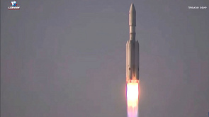 Ракета тяжелого класса "Ангара-А5" впервые стартовала с космодрома Восточный 