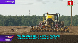 Сельхозорганизации Минской области выборочно начали сев озимых культур