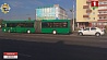 На пересечении Партизанского проспекта и Жилуновича автомобиль "рено" столкнулся с автобусом