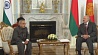 Встреча президентов Беларуси и Индии продолжается в узком формате 