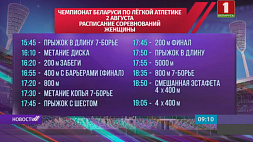 Сегодня - заключительный день чемпионата Беларуси по легкой атлетике  