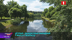 Теплые и дождливые выходные в Минске и области 