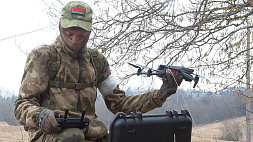 Проверка боеготовности в ВС Беларуси: проводится авиаразведка местности при помощи беспилотных комплексов