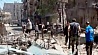 Обстрел рынка в Сирийском городе Алеппо