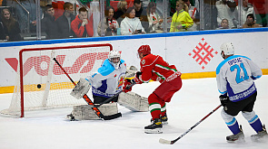 Хоккейная команда Президента выиграла у сборной Гродненской области