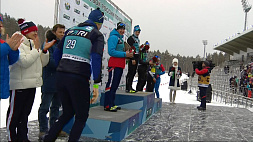 Две медали у женщин и две цветочные церемонии у мужчин - белорусы завершили третий этап Кубка России по биатлону 