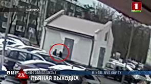 В Солигорске мужчина напал на сожительницу и стал душить - ссора попала в объектив камеры наблюдения 