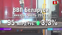 ВВП Беларуси с начала года вырос на 3,3 % 