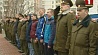 В Беларуси началась отправка призывников в воинские части страны