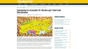 В Польше фермеры перекрыли проезд грузовикам с сельхозпродукцией из Украины