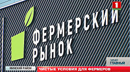 Александр Лукашенко посетил экорынок "Валерьяново"