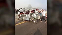 Массовое ДТП в Египте: столкнулись 30 автомобилей, погибли 32 человека