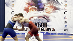 В Стайках завершился Кубок Беларуси по греко-римской борьбе