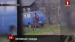 Видео предполагаемого убийцы в Солигорском районе сняли очевидцы