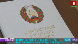 Обнародован проект изменений и дополнений Конституции Беларуси