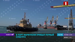 В порт Мариуполя прибыл первый российский сухогруз 