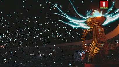 Церемония закрытия II Европейских игр
