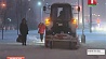 Более 50 единиц снегоуборочной техники вышло утром в Гродно