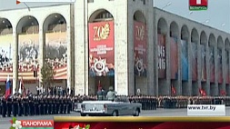 В Бишкеке в честь 70-летия Победы состоялся военный парад