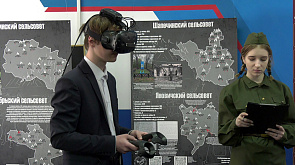 На площадке "Полоцкий рубеж" виртуальная реальность переносит в события 1941 года