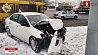 В Минске в ДТП попало учебное авто