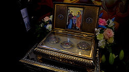 Ковчег с частичкой Пояса Пресвятой Богородицы завершает свое пребывание в Минске