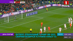 В отборочном турнире ЧМ-2022 сборная Беларуси по футболу уступила Уэльсу 1:5
