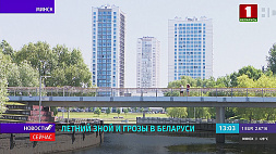 Летний зной и грозы ожидаются в Беларуси с 20 июня