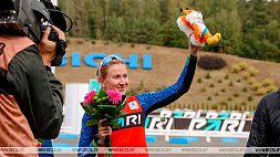 Динара Алимбекова заняла второе место в гонке преследования на Кубке Содружества в "Раубичах"