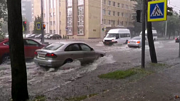 ВИДЕОФАКТ: На Могилев обрушился ливень