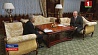 Президент Беларуси провел встречу с секретарем Совбеза Узбекистана