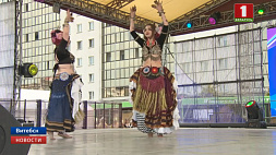 В Витебске на площади Победы проходит международный хореографический фестиваль