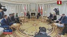 Президент Беларуси встретился с канцлером Австрии во Дворце Независимости
