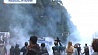 Столкновения между митингующими и полицией в Неаполе