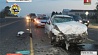 Ночью в Борисове произошла авария
