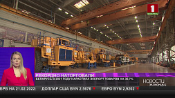 Беларусь в 2021 году нарастила экспорт товаров на 36,7 % 