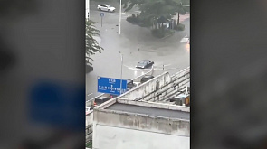 Наводнения в самой густонаселенной провинции Китая: почти 60 тысяч человек эвакуированы