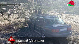 Пьяный форсаж на чужой машине устроил местный житель в Калинковичском районе