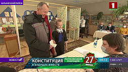 Активно проходит кампания по досрочному голосованию в регионах Беларуси