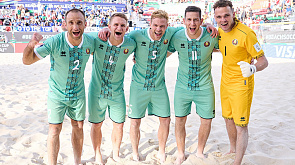 Сборная Беларуси по пляжному волейболу выйграла все три матча группового этапа