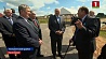 Президент ознакомился с развитием Белыничского района и посетил СПК "Колхоз Родина"