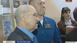 На родине поддерживают космонавта Олега Артемьева 