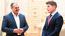 Глава НОК Беларуси встретился с губернатором Приморского края