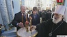 Александр Лукашенко с сыном Николаем присутствовал на богослужении в Свято-Духовом кафедральном соборе 
