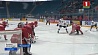 Сборная Беларуси по хоккею играет со сборной Словении