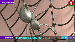 Кованая роза, женская туфелька и даже сердце - произведения искусства из металла создает кузнец Александр Киселев 