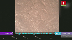 На новых фото с Марса следы "пыльных дьяволов" 
