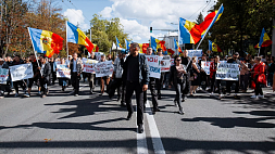 Почти все районы Молдавии участвуют в акции протеста, заявила партия "Шор"