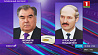 Отношения Беларуси и Таджикистана обсудили  Александр Лукашенко и Эмомали Рахмон во время телефонного разговора 