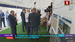А. Лукашенко, посещая Оршанский мясокомбинат: Подходить к модернизации необходимо разумно и по-хозяйски